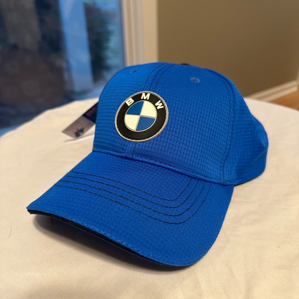 Authentic BMW Rubber Logo hat